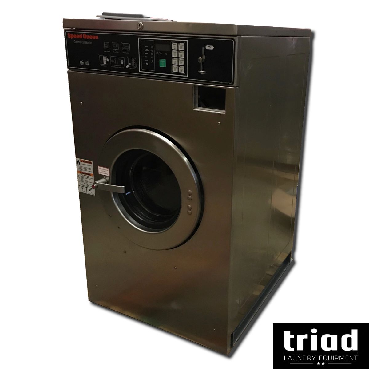 '03 Speed Queen 25lb Coin Op 3 Phase Commercial Washer